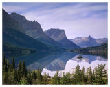 Wild Goose Island In St Mary'S Lake, Glacier National Park, Montana-Paper Art-50,,X38,,