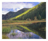 Pond And Mountains, Maroon Bells-Snowmass Wilderness Area, Colorado-Paper Art-24,,X20.26,,