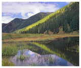Pond And Mountains, Maroon Bells-Snowmass Wilderness Area, Colorado-Paper Art-46,,X38.52,,