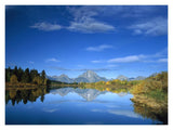 Mt Moran Reflected In Oxbow Bend, Grand Teton National Park, Wyoming-Paper Art-18,,X14,,