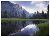 Sentinel Rock, Reflected In Water, Yosemite National Park, California-Paper Art-50,,X38,,