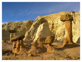 Toadstool Caprocks, Grand Staircase, Escalante National Monument, Utah-Paper Art-42,,X32,,