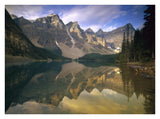 Wenkchemna Peaks And Moraine Lake, Banff National Park, Alberta, Canada-Paper Art-34,,X26,,