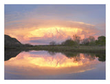 Storm Clouds And South Llano River, South Llano River State Park, Texas-Paper Art-26,,X20,,