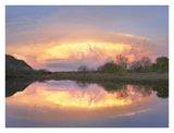 Storm Clouds And South Llano River, South Llano River State Park, Texas-Paper Art-34,,X26,,