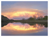 Storm Clouds And South Llano River, South Llano River State Park, Texas-Paper Art-42,,X32,,