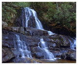 Waterfall, Laurel Creek, Great Smoky Mountains National Park, Tennessee-Paper Art-42,,X35.2,,