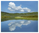 Cumulus Clouds Over Green River, Bridger-Teton National Forest, Wyoming-Paper Art-42,,X35.2,,