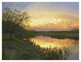 Storm Clouds Over South Llano River, South Llano River State Park, Texas-Paper Art-42,,X32,,