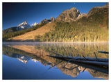 Teton Range Reflecting In String Lake, Grand Teton National Park, Wyoming-Paper Art-50,,X38,,