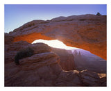 Mesa Arch At Sunset From Mesa Arch Trail, Canyonlands National Park, Utah-Paper Art-26,,X22,,