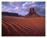 East And West Mittens, Buttes With Rippled Sand, Monument Valley, Arizona-Paper Art-30,,X24,,