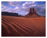East And West Mittens, Buttes With Rippled Sand, Monument Valley, Arizona-Paper Art-37,,X30,,