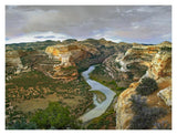 Yampa River Flowing Through Canyons, Dinosaur National Monument, Colorado-Paper Art-18,,X14,,