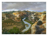 Yampa River Flowing Through Canyons, Dinosaur National Monument, Colorado-Paper Art-26,,X20,,
