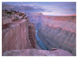 Colorado River From Toroweap Overlook, Grand Canyon National Park, Arizona-Paper Art-42,,X32,,