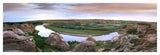 A Bend In The Milk River, Writing-On-Stone Provincial Park, Alberta, Canada-Paper Art-56,,X20,,