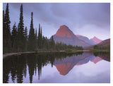 Mount Sinopah Reflected In Two Medicine Lake, Glacier National Park, Montana-Paper Art-42,,X32,,