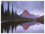 Mount Sinopah Reflected In Two Medicine Lake, Glacier National Park, Montana-Paper Art-50,,X38,,
