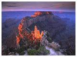 Wotans Throne At Sunrise From Cape Royal, Grand Canyon National Park, Arizona-Paper Art-50,,X38,,