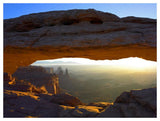 Mesa Arch At Sunset From The Mesa Arch Trail, Canyonlands National Park, Utah-Paper Art-50,,X38,,