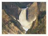 Lower Yellowstone Falls And Grand Canyon Of Yellowstone National Park, Wyoming-Paper Art-26,,X20,,