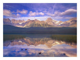 Mount Chephren Reflected In Waterfowl Lake, Banff National Park, Alberta, Canada-Paper Art-26,,X20,,