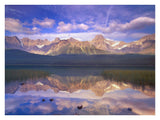 Mount Chephren Reflected In Waterfowl Lake, Banff National Park, Alberta, Canada-Paper Art-34,,X26,,