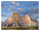 Sandstone Striations And Erosional Features, Badlands National Park, South Dakota-Paper Art-18,,X14,,