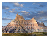 Sandstone Striations And Erosional Features, Badlands National Park, South Dakota-Paper Art-26,,X20,,