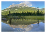Mt Burgess Reflected In Emerald Lake, Yoho National Park, British Columbia, Canada-Paper Art-32,,X23.3,,