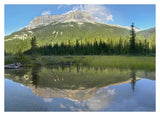 Mt Burgess Reflected In Emerald Lake, Yoho National Park, British Columbia, Canada-Paper Art-38,,X27.56,,