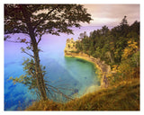 Castle Rock Overlooking Lake Superior, Pictured Rocks National Lakeshore, Michigan-Paper Art-37,,X30,,