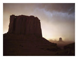 Sandstorm, Elephant Butte At North Window, Monument Valley Navajo Tribal Park, Arizona-Paper Art-26,,X20,,