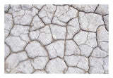 Dry And Cracked Ground Pattern, California-Paper Art-26X18