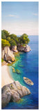 Caletta Nel Mediterraneo-Paper Art-26,,X74,,