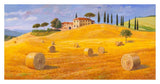 Colline In Toscana-Paper Art-38,,X20,,