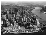 Aerial View Of Manhattan-Paper Art-50,,X38,,