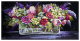 Roses And Lilacs-Paper Art-62,,X32,,