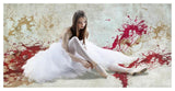 Ballet Dancer-Paper Art-50,,X26,,