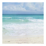 Six Red Buoys -Paper Art-20X20