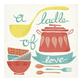 A Ladle Of Love -Paper Art-20X20
