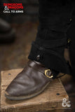 Dungeons & Dragons Leather Gaiters Type 3 Black