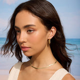Gold Filled Herringbone Necklace