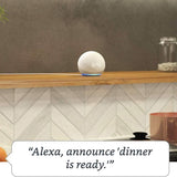 Echo Dot (4th Gen) | Smart Speaker With Clock and Alexa (Refurbished)