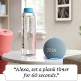 Echo Dot (4th Gen) | Smart Speaker With Clock and Alexa (Refurbished)