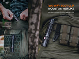 Fenix PD36R V2 Compact Rechargeable Tactical Flashlight - 1700 Lumens