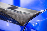 OLM Single Point Duckbill Trunk Spoiler (Carbon Fiber) - 2015-2021 WRX / STI