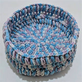 Cotton Candy Basket Crochet Pattern
