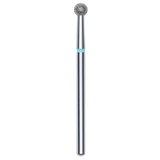 DIAMOND NAIL DRILL BIT, "BALL", BLUE, HEAD DIAMETER 3.5MM (FA01B035) - STALEKS™